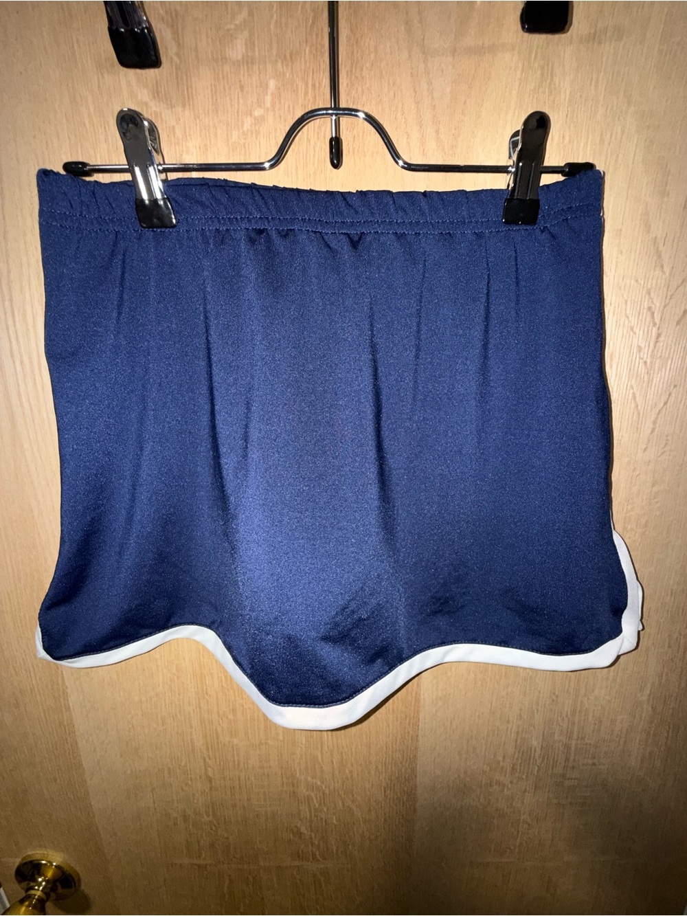 Augusta Sportswear Navy Athletic Skirt with White Accent medium